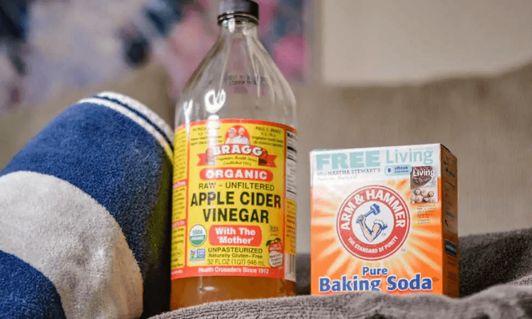 ACV and baking soda for dread detox