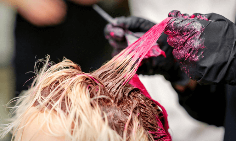 Dying Synthetic Hair