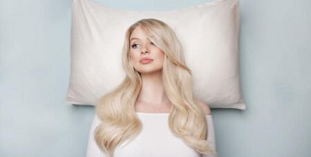 Cotton pillowcases for wig sleeping