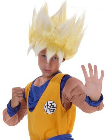 Super Saiyan Goku Dragon Ball Z Kids Wig