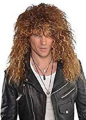 The Jon Bon Jovi 80s Big Hair Wig