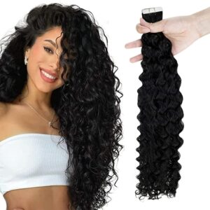 4-Curly Tape in Hair Extensions