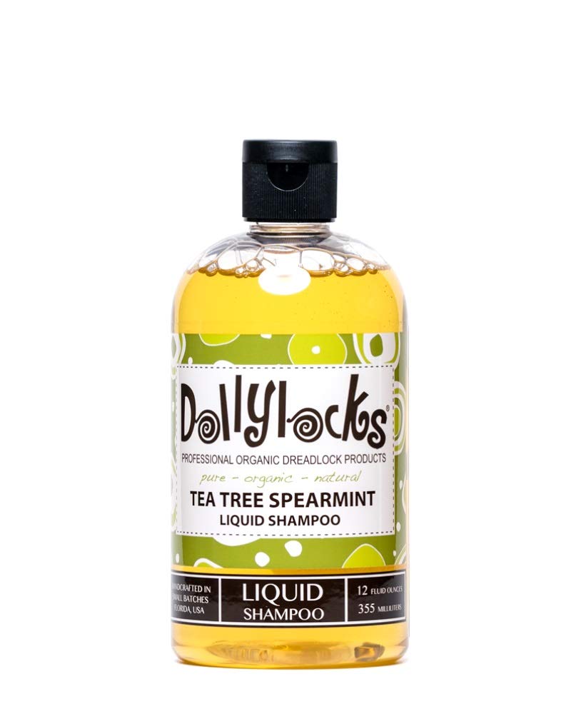 Dollylocks 12oz Tea Tree Spearmint Liquid Dreadlock Shampoo