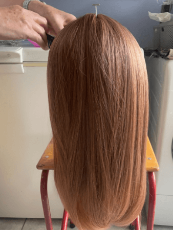 Styling Head with T Pin for Synthetic Hair