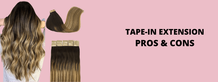The Pros and Cons of Tape-in Extension